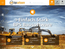 Tablet Screenshot of bps-software.de